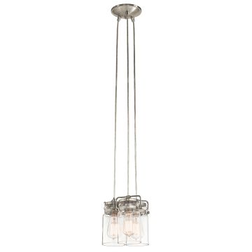 Kichler BRINLEY KL-BRINLEY3-NI Visilica 3x60W/E27