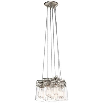 Kichler BRINLEY KL-BRINLEY6-NI Visilica 6x60W/E27