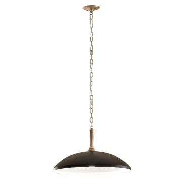 Kichler Delarosa KL-DELAROSA-P-BK lampa wisząca 1x60W/E27 IP20