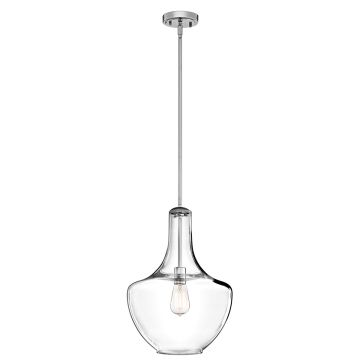 Kichler EVERLY KL-EVERLY-P-M-CH Visilica 1x60W/E27