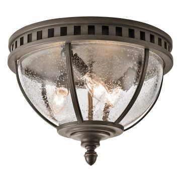 Kichler HALLERON KL-HALLERON-F Plafonjera 3x40W/E14 IP44