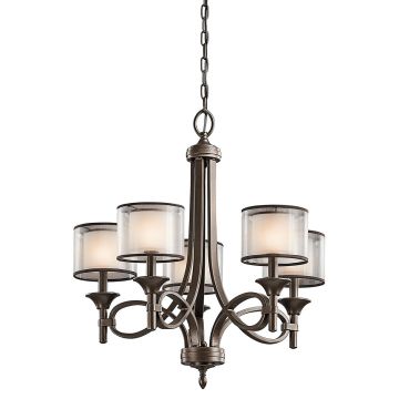 Kichler LACEY KL-LACEY5-MB Luster 5x60W/E14