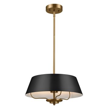 Kichler Luella KL-LUELLA-3P-BKB Stropna svjetiljka 3x40W/E14 IP20