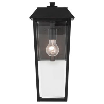 Kichler Mathus KL-MATHUS2-M-BK Zidna svjetiljka 1x60W/E27 ip44