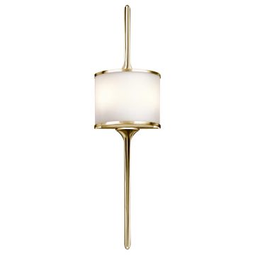 Kichler MONA KL-MONA-L-PB Zidna svjetiljka 2x3,5W/G9 320LM IP44