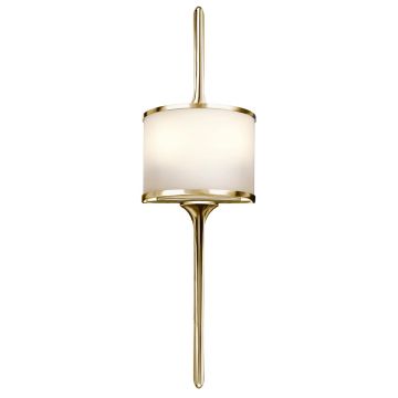 Kichler MONA KL-MONA-S-PB Zidna svjetiljka 2x3,5W/G9 320LM IP44