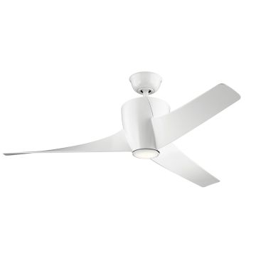 Kichler PHREE KLF-PHREE-56-WHT Ventilator 10W/LED 3000K 1116LM IP20