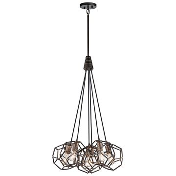 Kichler ROCKLYN KL-ROCKLYN6-RS Visilica 6x60W/E27