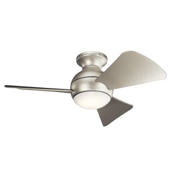 Kichler SOLA KLF-SOLA-34-BN Ventilator 10W/LED 3000K 1116LM IP23