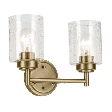 Kichler Winslow KL-WINSLOW-2W-NBR kinkiet 2x60W/E27 IP20