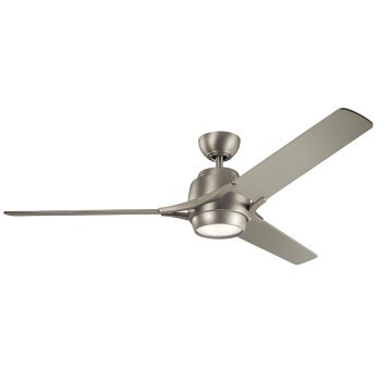 Kichler ZEUS KLF-ZEUS-60-BN Ventilator 10W/LED 3000K 1116LM IP20