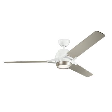 Kichler ZEUS KLF-ZEUS-60-WHT Ventilator 10W/LED 3000K 1116LM IP20