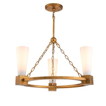 Elstead Lighting Kristy KRISTY3-DG-OPAL żyrandol 3x40W/E27 IP20