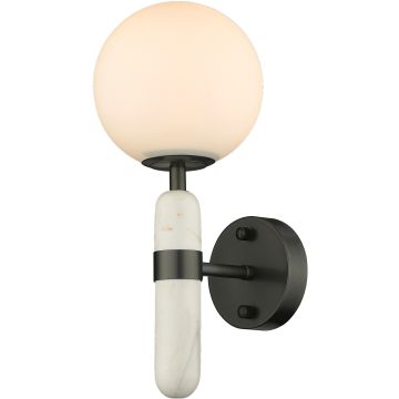 Cosmolight LA SPEZIA W01350BK Zidna svjetiljka 1x40W/E14