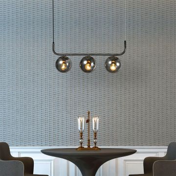 Light Prestige Alisa LP-005/3L grafit Visilica 3x40W/E14 IP20