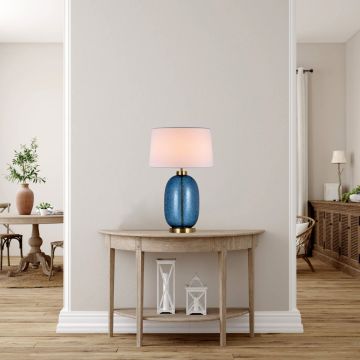 Light Prestige Amur LP-919/1T blue Stolna svjetiljka 1x60W/E27 IP20