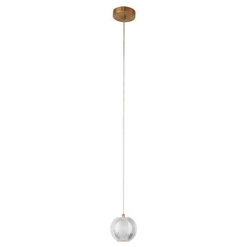 Light Prestige Brillant LP-3303/1P GD Visilica 1x5W/LED 3000K|4000K|6000K 410lm IP20