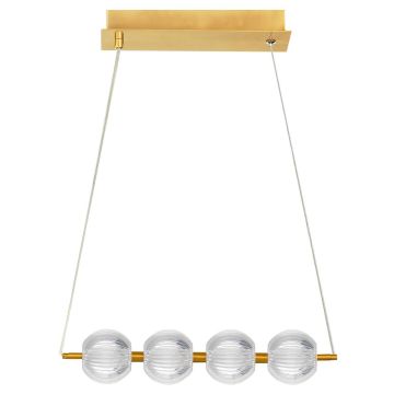 Light Prestige Brillant LP-3303/4L GD Visilica 4x20W/LED 3000K|4000K|6000K 1530lm IP20