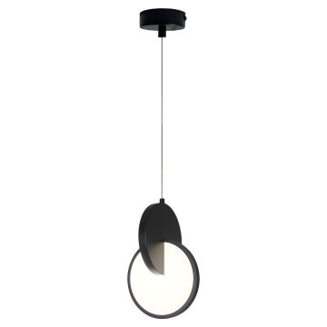 Light Prestige Circlo LP-1311/1P BK Visilica 1x8W/LED 3000K|4000K|6000K 843lm IP20