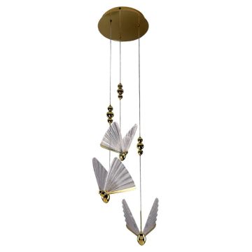 Light Prestige Mariposa LP-1715/3P Visilica 3x24W/LED 3000K|4000K|6000K IP20