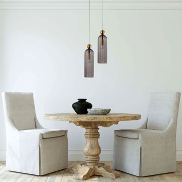 Light Prestige Piega LP-939/1P smoked Visilica 1x40W/E14 IP20
