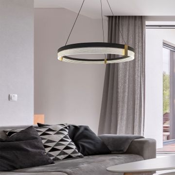 Light Prestige Plum LP-0407/1P M BK Triangle Visilica 1x32W/LED 3000K|4000K|6000K IP20