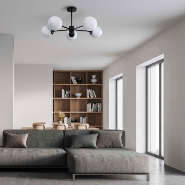 Light Prestige Roma LP-1345/5P BK Visilica 5x40W/E14 IP20