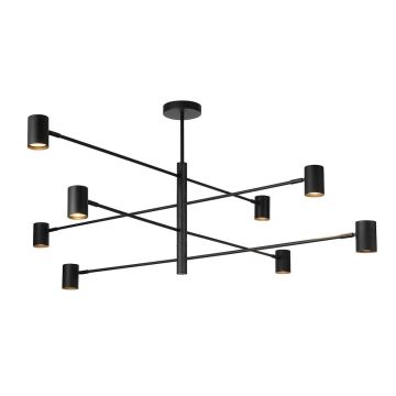 Light Prestige Snow LP-731/8P BK Visilica 8x8W/GU10 IP20