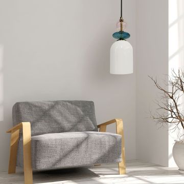 Light Prestige Tropea LP-2004/1P M WH Visilica 1x60W/E27 IP20