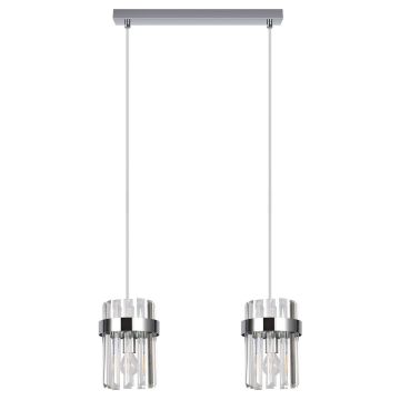 Light Prestige Vetro LP-2910/2L CH Visilica 2x10W/E14 IP20