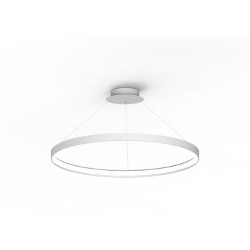 Zuma Line CIRCLE LA0716/1 - WH Visilica 1x70W/LED 3000K 7820LM