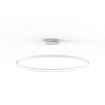 Zuma Line CIRCLE LA0717/1 - WH Visilica 1x70W/LED 3000K 7820LM