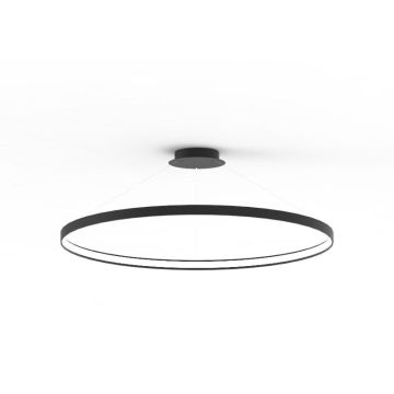 Zuma Line CIRCLE LA0722/1 - BK Visilica 1x70W/LED 3000K 7820LM