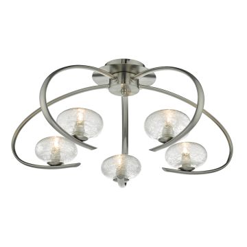 Dar Lighting LEIGHTON LEI5446 Stropna svjetiljka 5x40W/G9 IP20