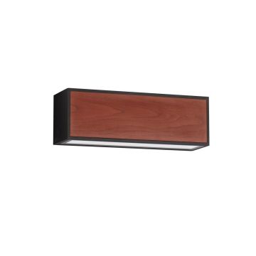 Nova Luce BROWN SOLAR - CZUJNIK RUCHU 9030583 Zidna svjetiljka 1x2W/led 3000k IP65 82lm SOLAR