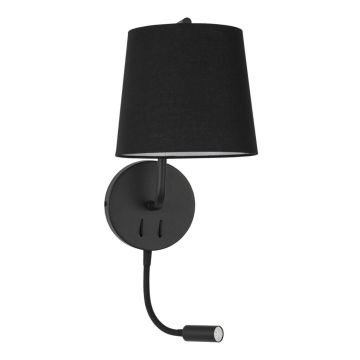 Luces Exclusivas PUENTE LE42267 Zidna svjetiljka 1x15W/LED+1xE27 3000k IP20 190lm