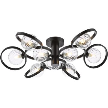 Dar Lighting Lynette LYN4822-03 Stropna svjetiljka 9x40w/g9 ip20