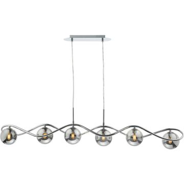 Dar Lighting Lysandra LYS6250 Visilica 6x40w/g9