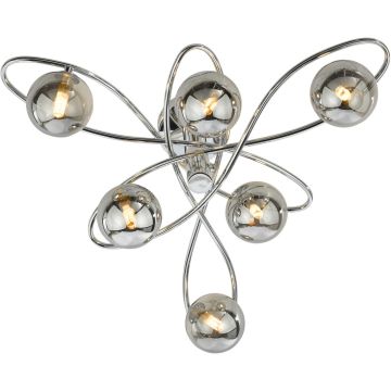 Dar Lighting Lysandra LYS6450 Stropna svjetiljka 6x40w/g9