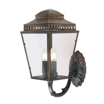 Elstead Lighting MANSION HOUSE MANSION-HOUSE-WB1-BR Zidna svjetiljka 3x60W/E14 IP44