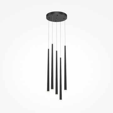 Maytoni CASCADE MOD132PL-L28BK2 Visilica 5x30W/LED 4000K 2300LM IP20