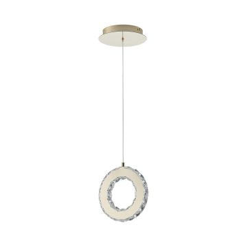 Zuma Line GIRONA MD3713-1-3GT Visilica 1x10W/LED 3000K 1100lm IP20