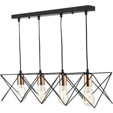 Dar Lighting Midi MID0422 Visilica 4x40w/e27
