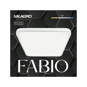 Milagro FABIO ML7934 Plafonjera 1x23W/LED 4000K IP20