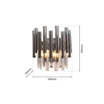 Milagro MADISON ML6936 Zidna svjetiljka 2x40W/E14 IP20