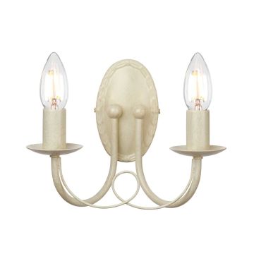 Elstead Lighting MINSTER MN2-IV-GOLD Zidna svjetiljka 2x60W/E14