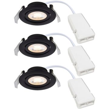 Nordlux Monolo 2510310103 Ugradbeno downlight svjetlo 1x4.8w/led 3000k 450lm ip20