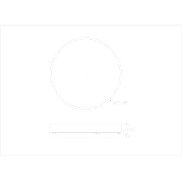 Zuma Line NADI MS724-R500-GD Stropna svjetiljka 1x50W/LED 3000-6000k 2400lm ip44