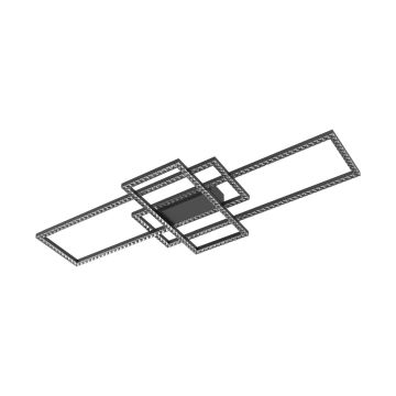 Zuma Line ERVI MX7907-3B-3BT Plafonjera 1x57W/LED 2700K-6000K 6600lm IP20