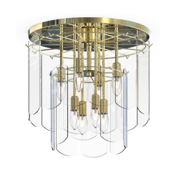 Zuma Line NIRA MX3523-8M-EGN Stropna svjetiljka 8x40W/E14 IP20